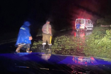 Itatí golpeada por el temporal: árboles caídos y daños en patrimonio religioso y cultural